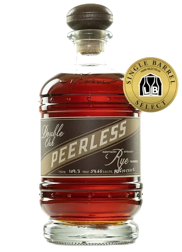 Peerless Double Oak Rye Liquor Barn Single Barrel 750ML Peerless Double Oak Rye Liquor Barn Single Barrel 750ML