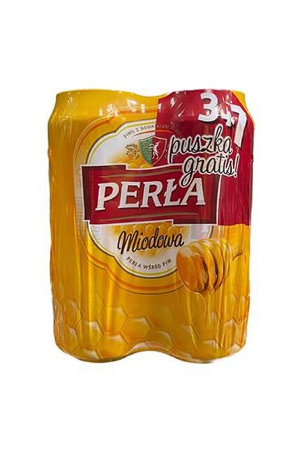 Perla Honey 4Pk Cans