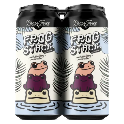 Phase Three Frog Stack: Peach Blackberry 4Pk