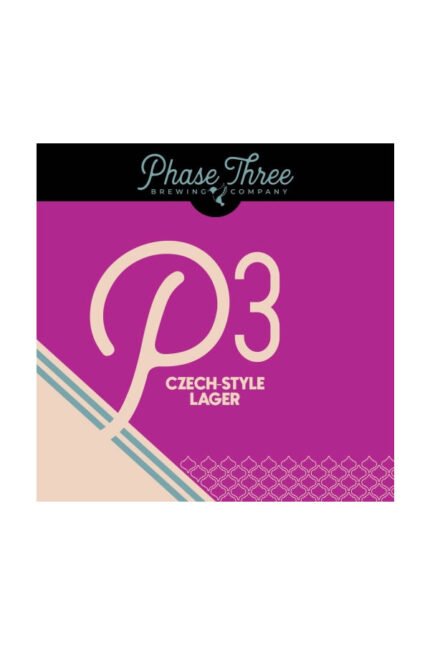 Phase Three P3 Czech-Style Pilsner 4Pk