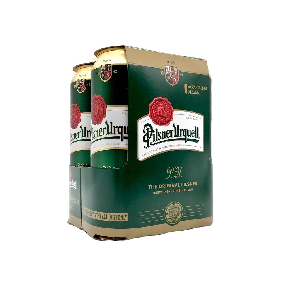 Pilsner Urquell 4Pk Cans Pilsner Urquell 4Pk Cans