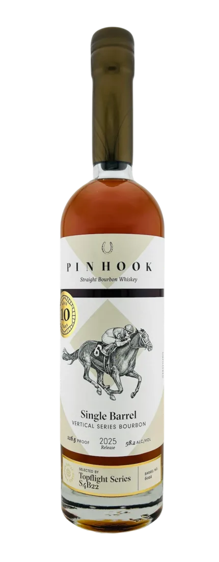Pinhook Top Flight Single Barrel 10 Year Bourbon 750ML