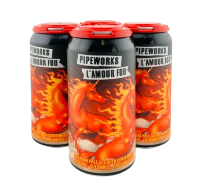 Pipeworks L'Amour Fou Rye IPA 4Pk