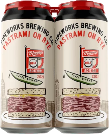Pipeworks Pastrami on Rye 4Pk
