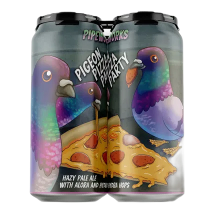 Pipeworks Pigeon Pizza Party 4Pk