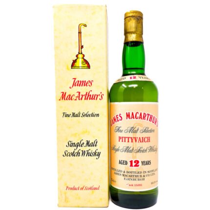 Pittyvaich 12 Year Old James MacArthur's Cask #15095 Single Malt Scotch Whisky, 75cl, 53.5% ABV