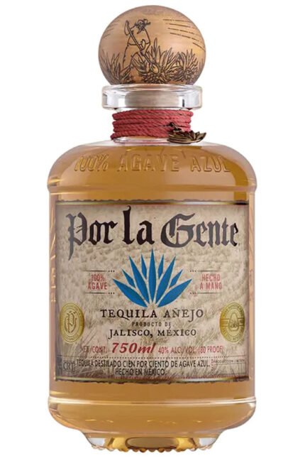 Por La Gente Anejo 750ML