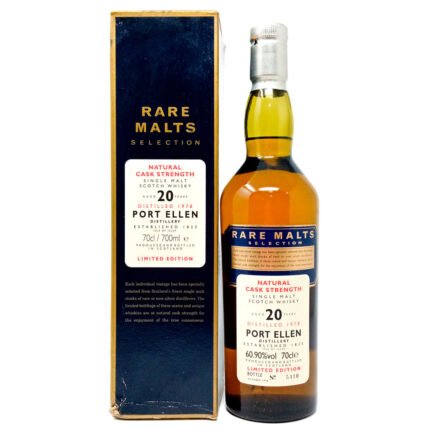 Port Ellen 1978 20 Year Old Rare Malts Selection Single Malt Scotch Whisky, 70cl, 60.90% ABV