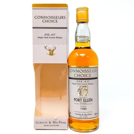 Port Ellen 1980 Connoisseurs Choice Gordon & MacPhail Single Malt Scotch Whisky, 70cl, 40% ABV