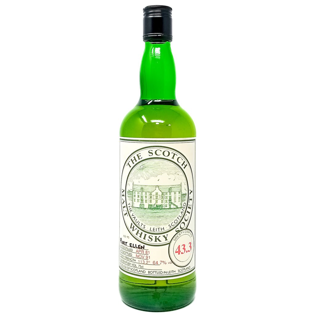 Port Ellen 1981 SMWS 43.3 Single Malt Scotch Whisky, 75cl, 64.7% ABV Port Ellen 1981 SMWS 43.3 Single Malt Scotch Whisky, 75cl, 64.7% ABV