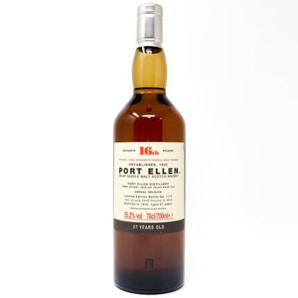 Port Ellen 37 Year Old 16th Release Single Malt Scotch Whisky, 70cl, 55.2% ABV