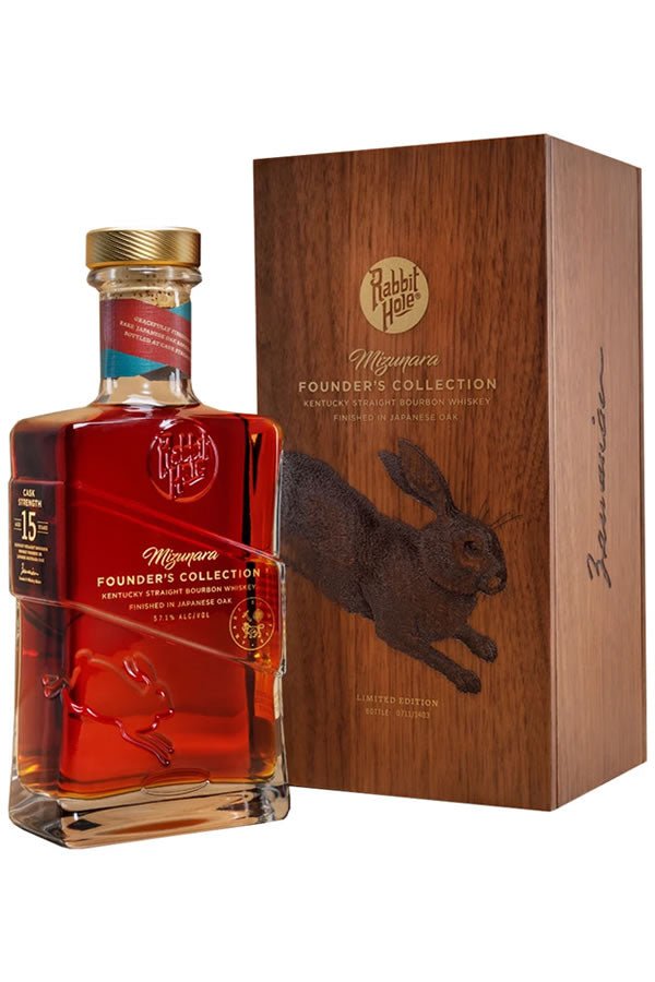 Rabbit Hole Founder's Collection Mizunara 15 Year Bourbon 750ML Rabbit Hole Founder's Collection Mizunara 15 Year Bourbon 750ML