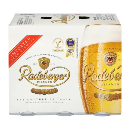 Radeberger Pilsner 6Pk Cans
