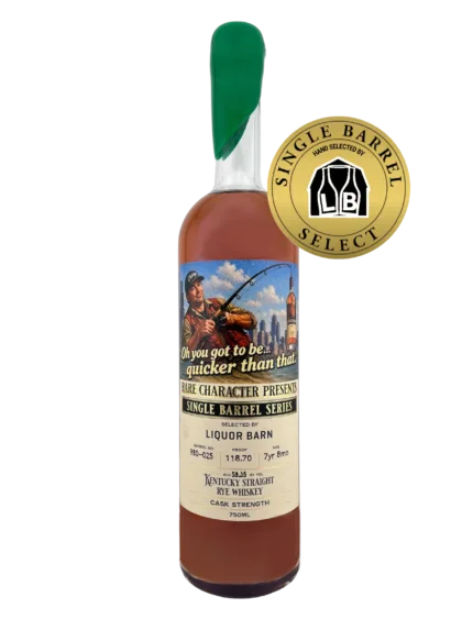 Rare Character Liquor Barn Single Barrel R80-025 7.8 Year Rye 750ML