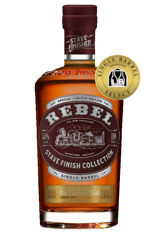 Rebel Stave Collection Liquor Barn Caramel Honey Single Barrel 750ML Rebel Stave Collection Liquor Barn Caramel Honey Single Barrel 750ML