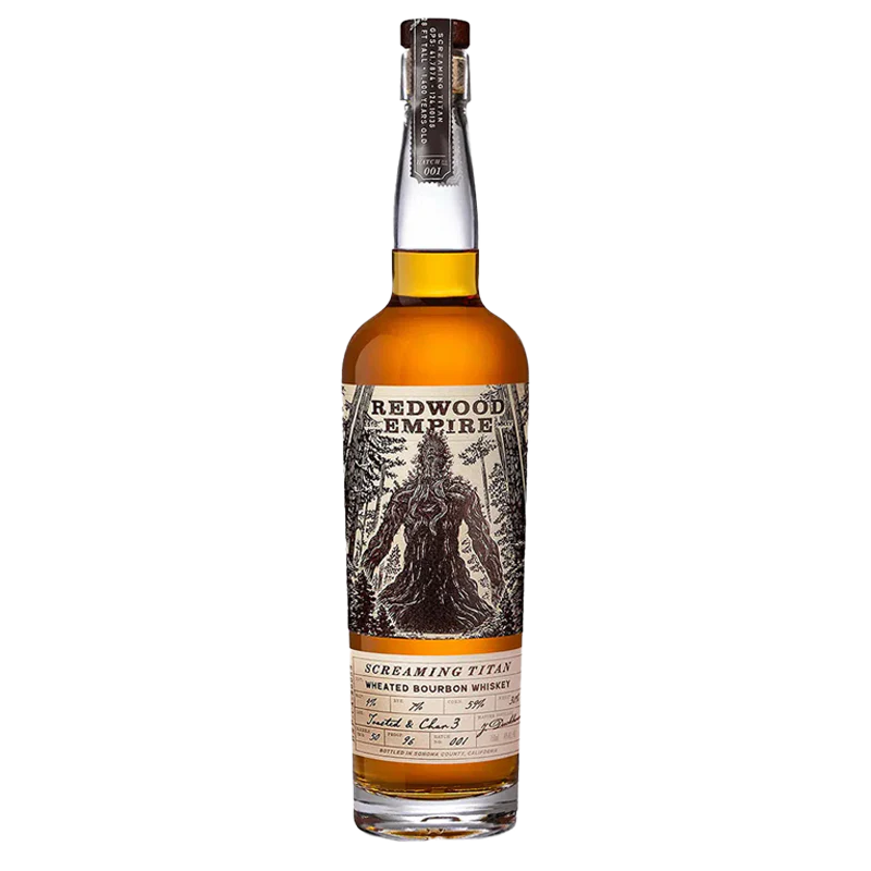 Redwood Empire Screaming Titan Wheated Bourbon 750ML Redwood Empire Screaming Titan Wheated Bourbon 750ML