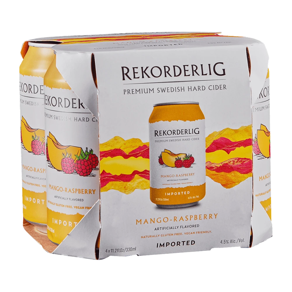 Rekorderlig Mango Raspberry 4Pk Rekorderlig Mango Raspberry 4Pk