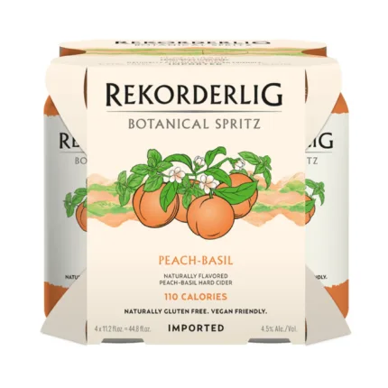 Rekorderlig Peach Basil 4Pk