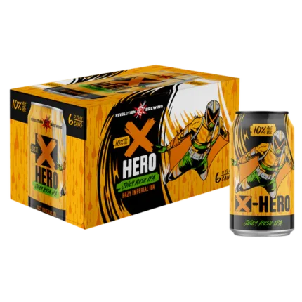 Revolution X Hero 6Pk