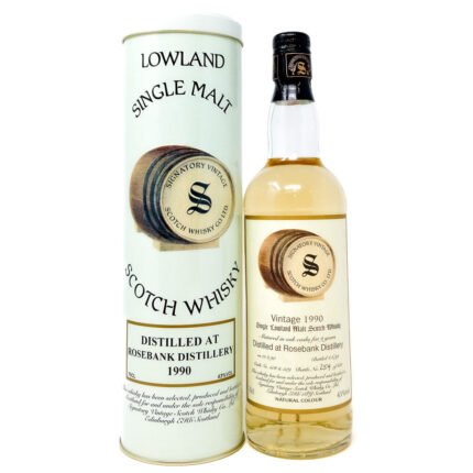 Rosebank 1990 9 Year Old Signatory Vintage Single Malt Scotch Whisky, 70cl, 43% ABV