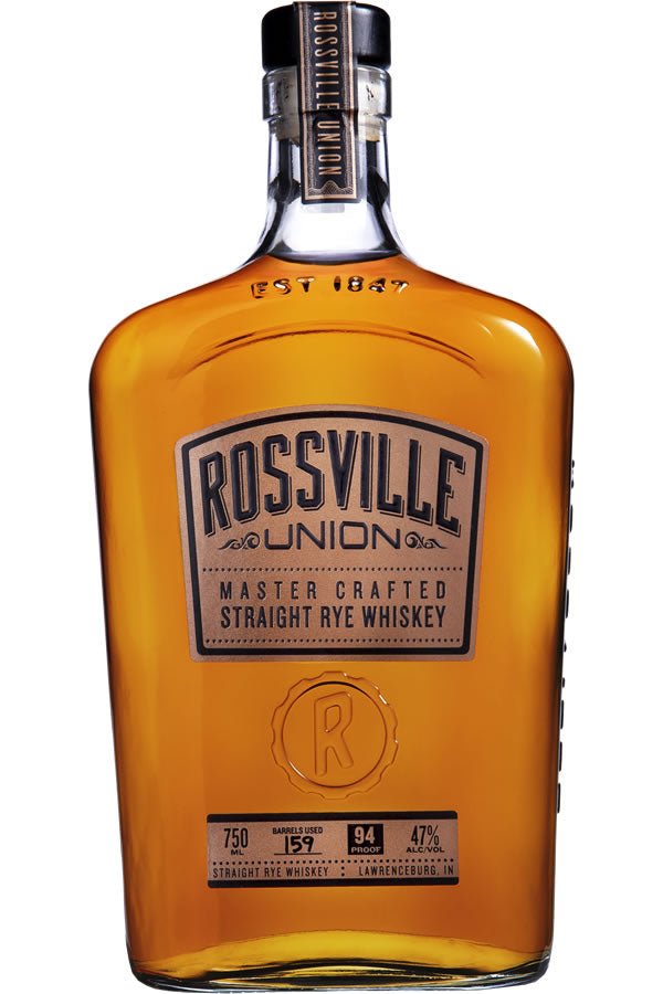 Rossville Union Master Crafted Rye 750ML Rossville Union Master Crafted Rye 750ML