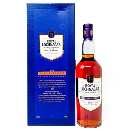 Royal Lochnagar Selected Reserve 2008 Single Malt Scotch Whisky, 70cl, 43% ABV