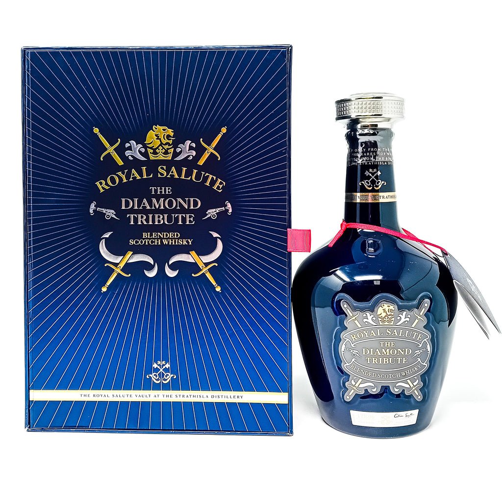 Royal Salute The Diamond Tribute Blended Scotch Whisky, 70cl, 40% ABV Royal Salute The Diamond Tribute Blended Scotch Whisky, 70cl, 40% ABV