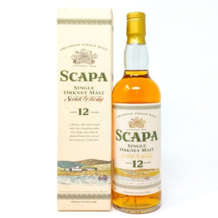 Scapa 12 Year Old Single Malt Scotch Whisky, 70cl, 40% ABV