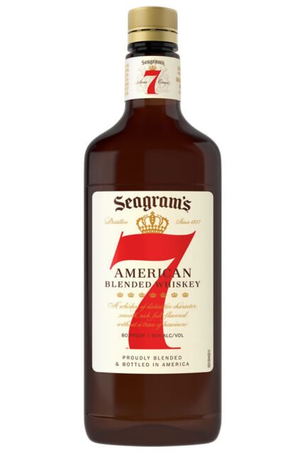 Seagram's 7 Crown American Whiskey 750ML Plastic