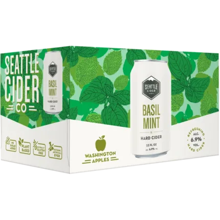 Seattle Cider Basil Mint 6Pk