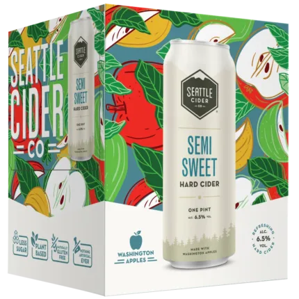 Seattle Cider Semi-Sweet 4Pk