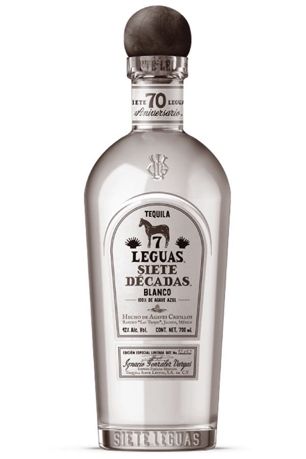 Siete Leguas Decadas Blanco 700ML Siete Leguas Decadas Blanco 700ML