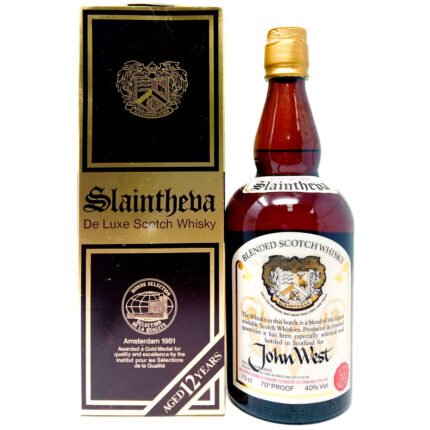 Slaintheva 12 Year Old 1980s Blended Scotch Whisky, 75cl, 40% ABV