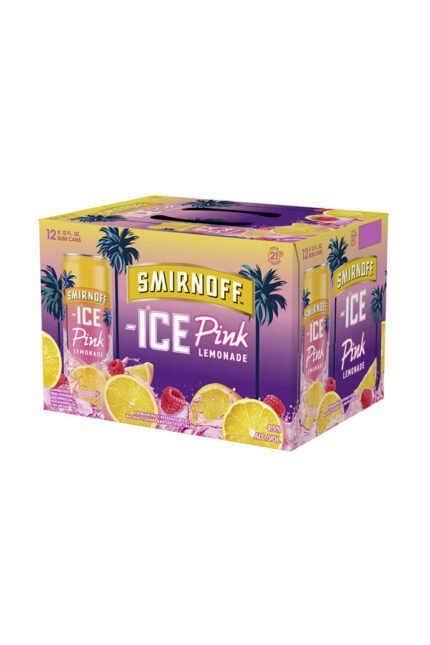 Smirnoff Seltzer Pink Lemonade 12Pk