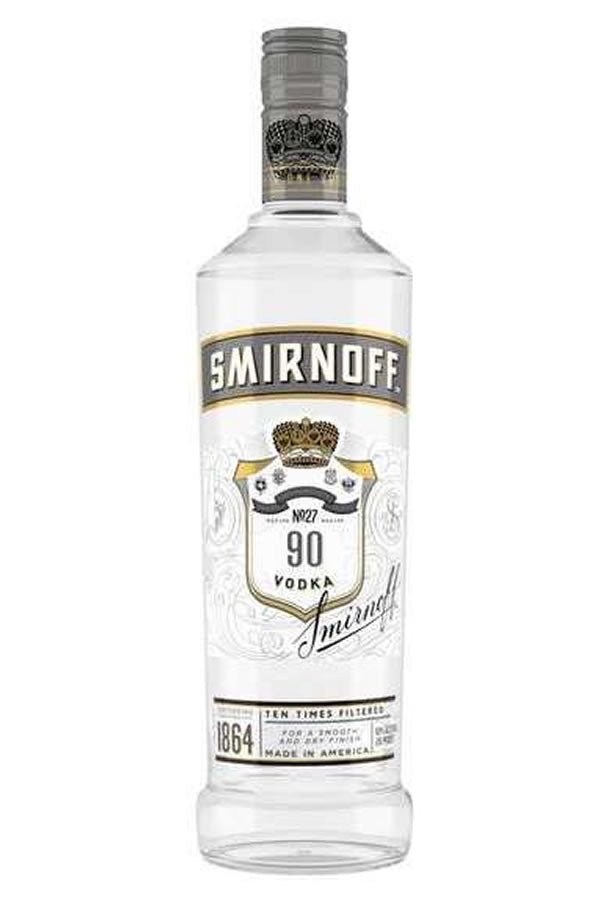 Smirnoff Silver 90 Proof Vodka 750ML Smirnoff Silver 90 Proof Vodka 750ML
