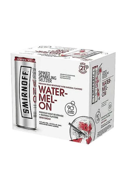 Smirnoff Spiked Seltzer Watermelon 6Pk