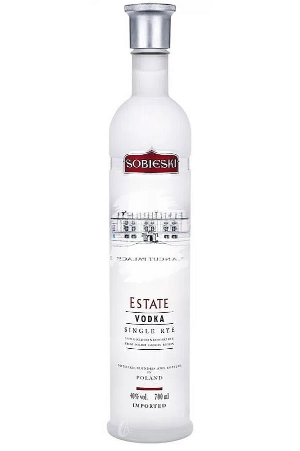 Sobieski Single Estate 750ML Sobieski Single Estate 750ML