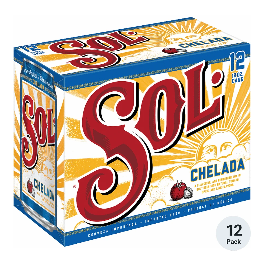 Sol Chelada 12Pk Cans Sol Chelada 12Pk Cans