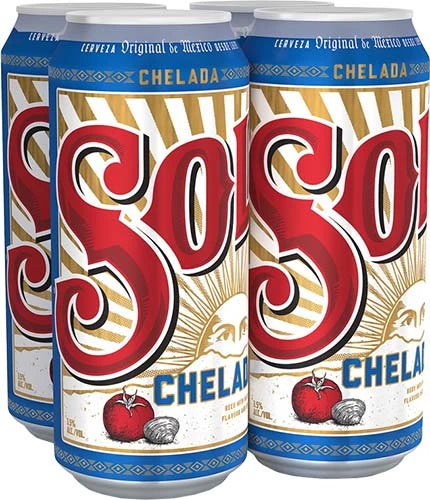 Sol Chelada 4Pk Sol Chelada 4Pk
