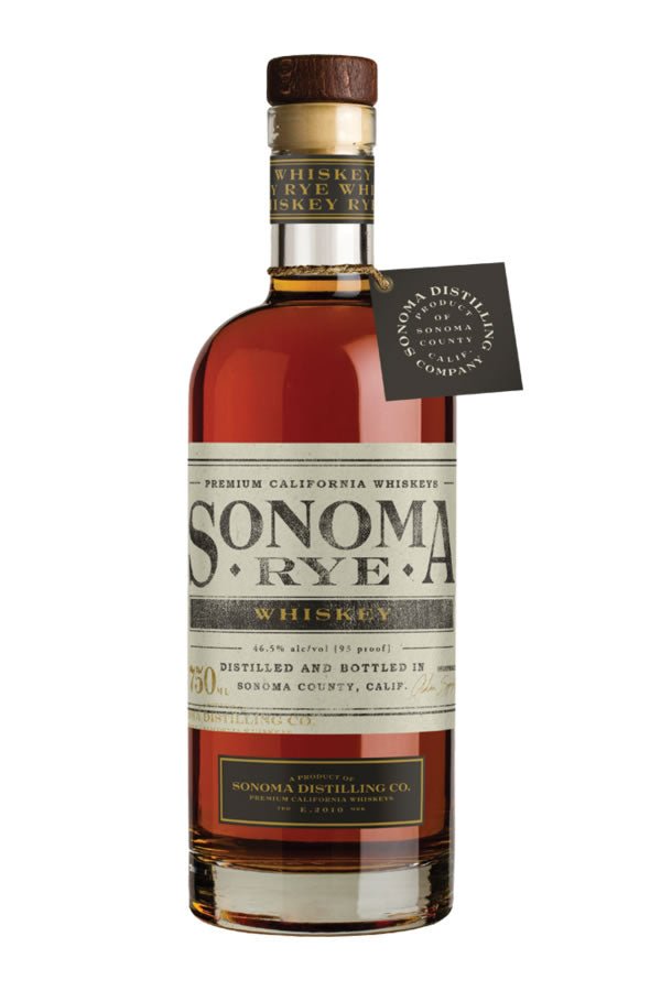 Sonoma County Distilling Rye 750ML Sonoma County Distilling Rye 750ML