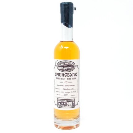 Springbank 10 Year Old Open Day May 2024 Single Malt Scotch Whisky, Half Bottle, 35cl, 57.4% ABV