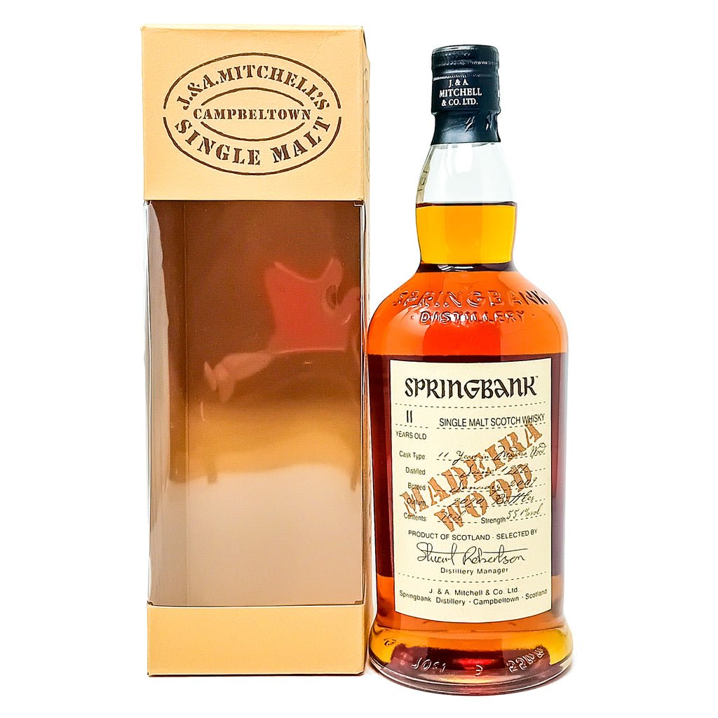 Springbank 1997 11 Year Old Madeira Wood Single Malt Scotch Whisky 70cl, 55.1% ABV Springbank 1997 11 Year Old Madeira Wood Single Malt Scotch Whisky 70cl, 55.1% ABV