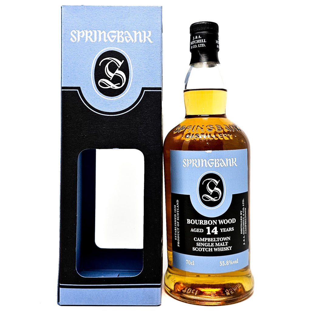 Springbank 2002 14 Years Old Bourbon Wood Single Malt Scotch Whisky, 70cl, 55.8% ABV Springbank 2002 14 Years Old Bourbon Wood Single Malt Scotch Whisky, 70cl, 55.8% ABV