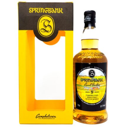 Springbank 2009 9 Year Old Local Barley Single Malt Scotch Whisky, 70cl, 57.7% ABV