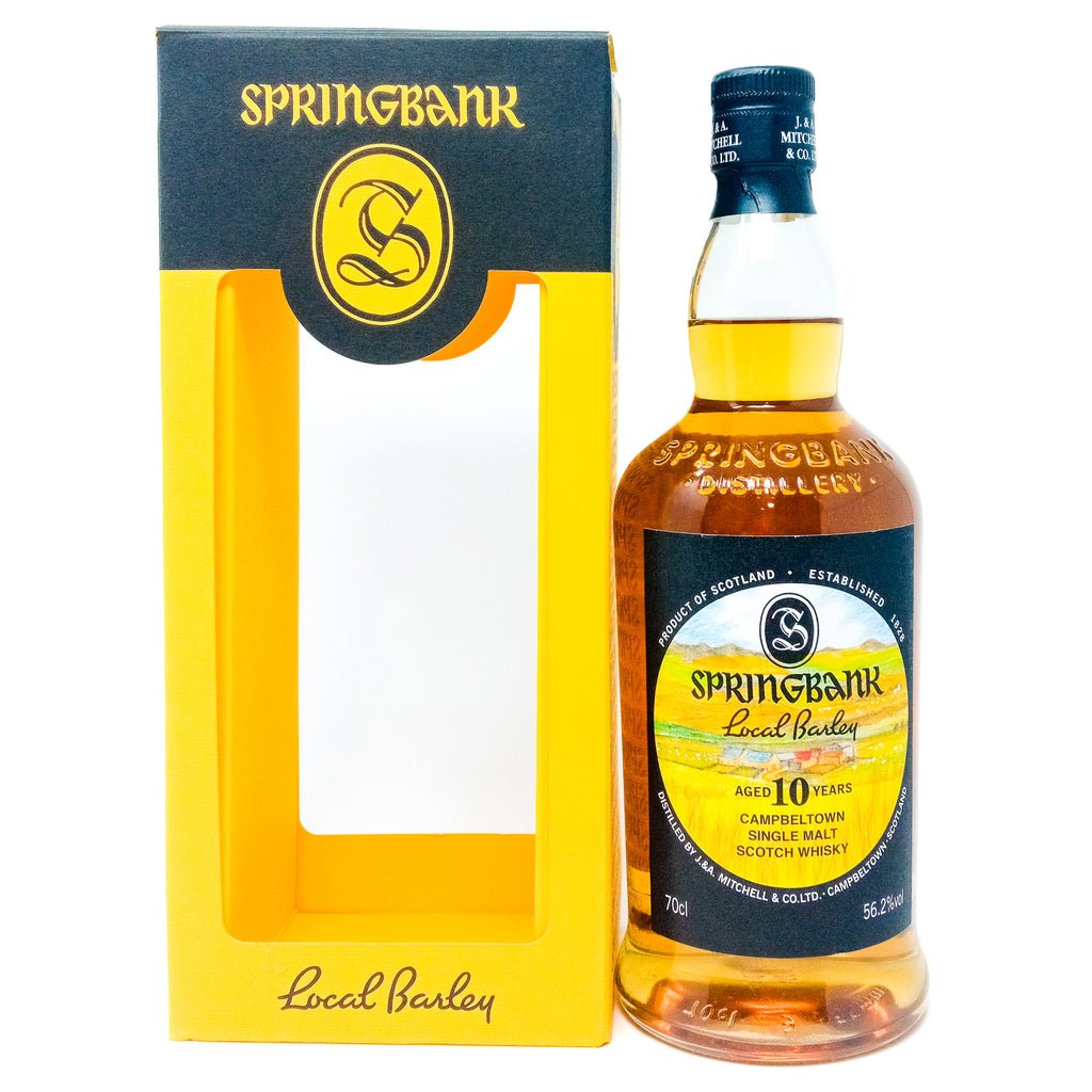 Springbank 2009 Local Barley 10 Year Old Single Malt Scotch Whisky, 70cl, 56.2% ABV Springbank 2009 Local Barley 10 Year Old Single Malt Scotch Whisky, 70cl, 56.2% ABV