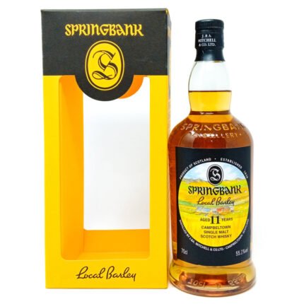 Springbank 2011 Local Barley 11 Year Old Single Malt Scotch Whisky, 70cl, 55.1% ABV