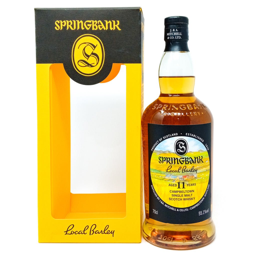 Springbank 2011 Local Barley 11 Year Old Single Malt Scotch Whisky, 70cl, 55.1% ABV Springbank 2011 Local Barley 11 Year Old Single Malt Scotch Whisky, 70cl, 55.1% ABV