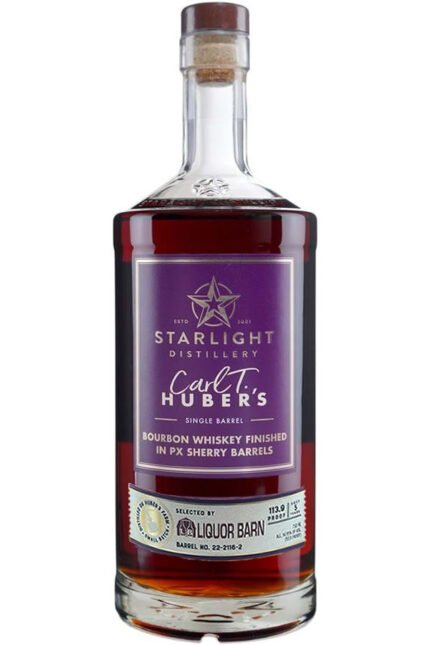 Starlight Carl. T Huber's PX Sherry Finished Bourbon Single Barrel 750ML