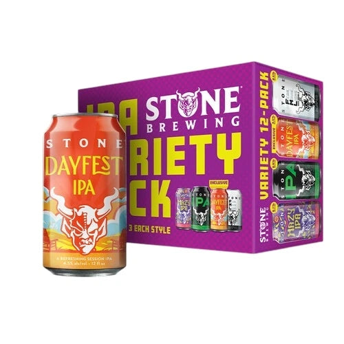 Stone IPA Variety 12Pk Cans Stone IPA Variety 12Pk Cans