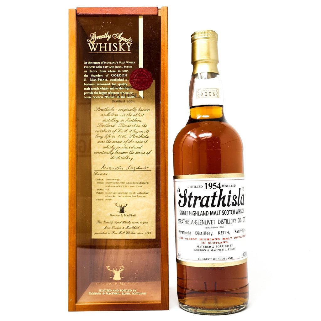 Strathisla 1954 Gordon & MacPhail Single Malt Scotch Whisky, 70cl, 40% ABV Strathisla 1954 Gordon & MacPhail Single Malt Scotch Whisky, 70cl, 40% ABV